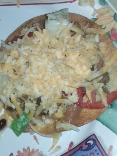 A picture of Pork Tostadas.