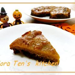 A picture of Macrobiotic Kabocha and Chocolate Tart.