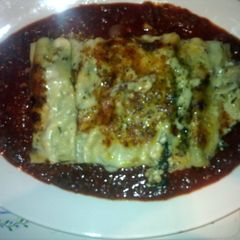 A picture of Spinach and Ricotta Cannelloni (Maltese Style).