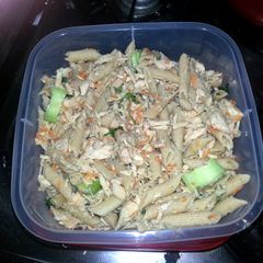 tuna pasta A picture of tuna pasta.
