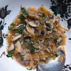 รูปของ Tumis daging sayuran teriyaki