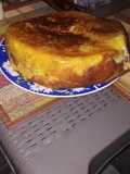 Torta de ahuyama con dos quesos