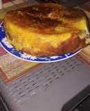 Torta de ahuyama con dos quesos