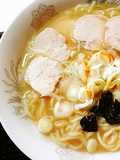 Chicken Ham, and Ra-yu Salt Ramen