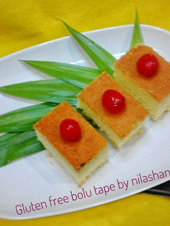 Foto resep Gluten free bolu tape