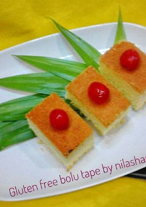 Foto resep Gluten free bolu tape