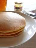 Healthy ☆ Okara Rice Flour Pancakes