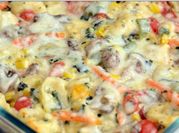A picture of tortellini bake