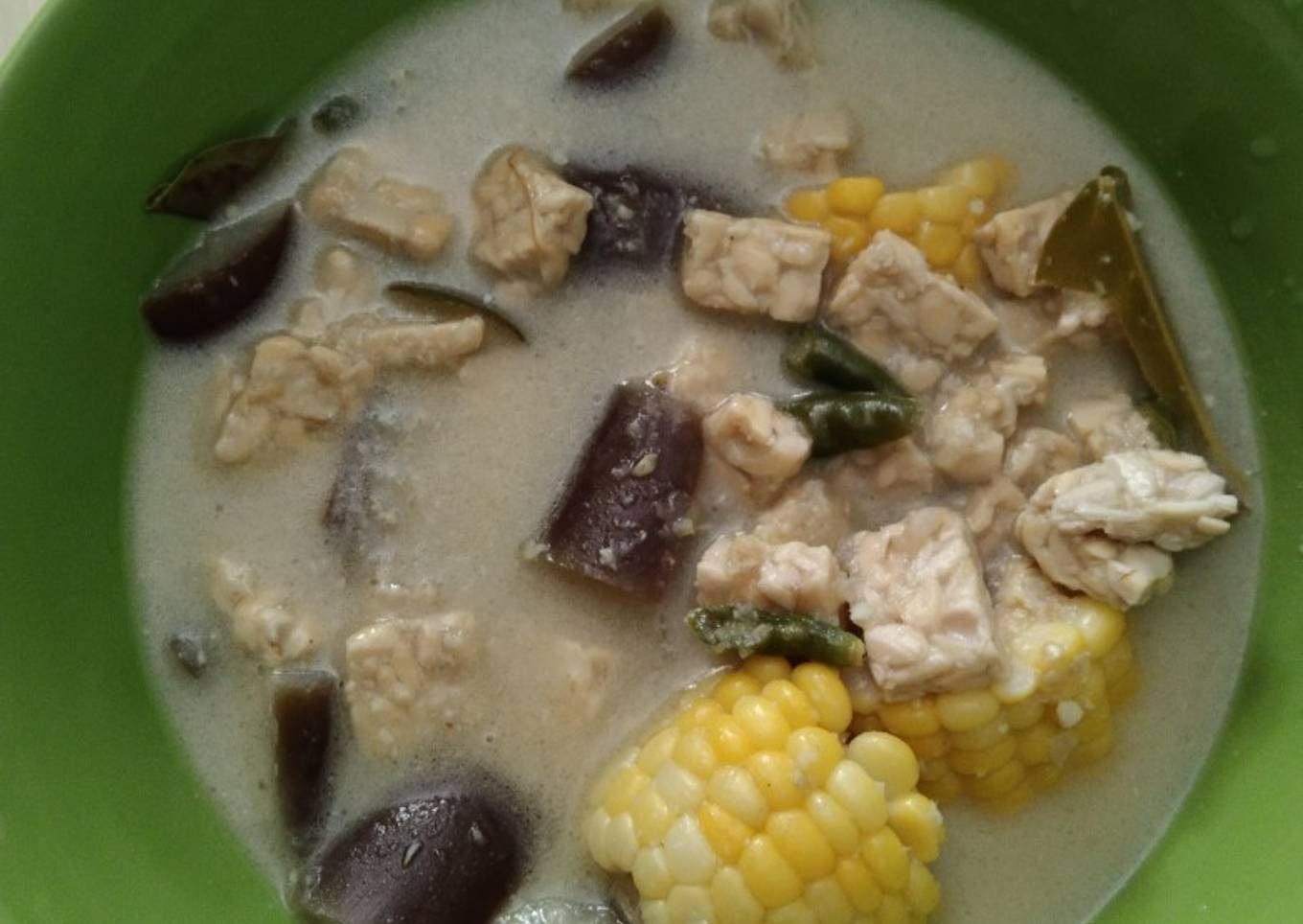 Lodeh Terong Tempe Lombok Ijo