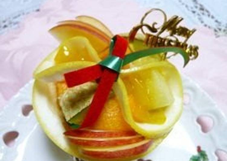 Recipe of Perfect Christmas Fruit Basket