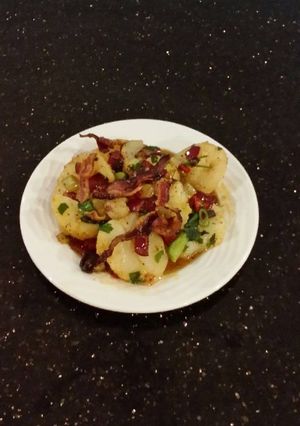 A picture of Warm Potato Salad.