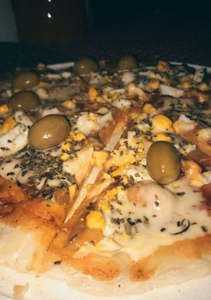 Una foto de Pizza