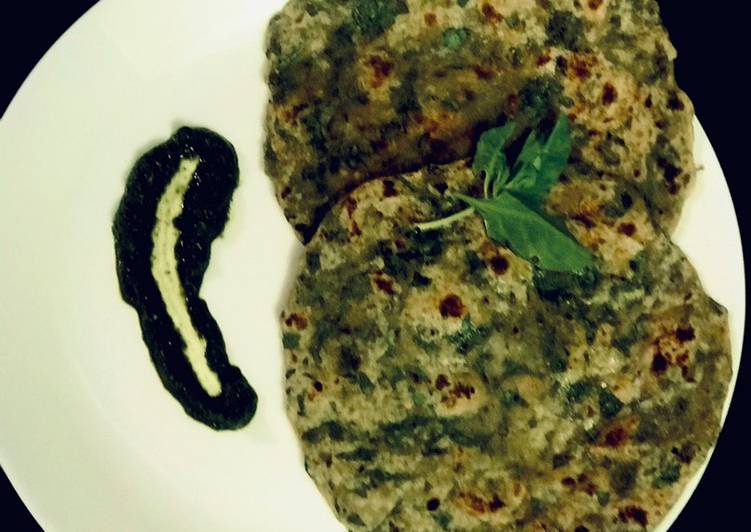 Recipe of Award-winning Spinach Paratha