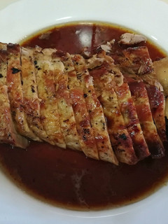Una foto de Lomo de cerdo ibérico "alcoholizado"