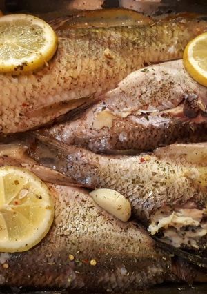 Una foto de Pescado al horno