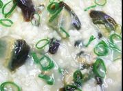 A picture of spring onion rice