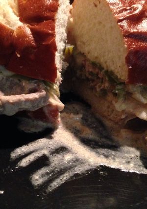 A picture of Crock Pot Philly Cheese Steak.