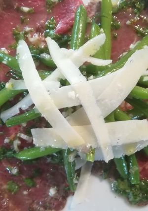 A picture of Beef Carpaccio.