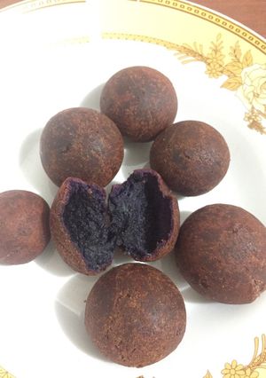 Foto resep Bola Ubi Ungu