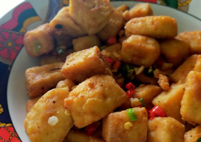 Tahu Krispy Cabe Garam