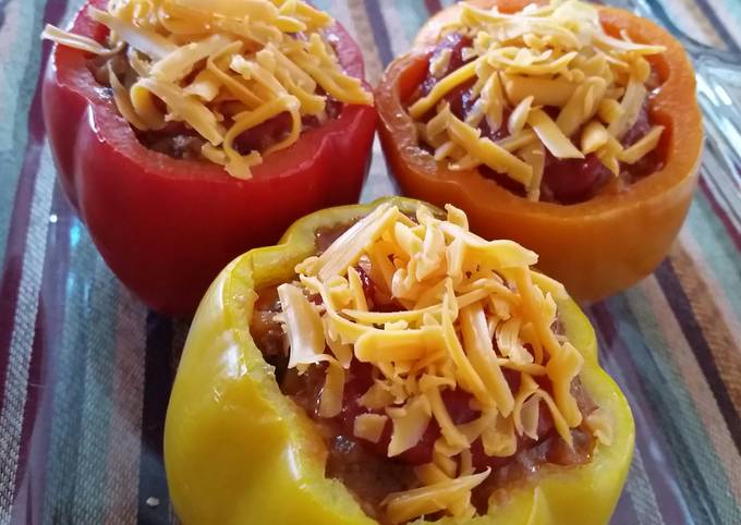 Steps to Prepare Award-winning Spicy Stuffed Peppers