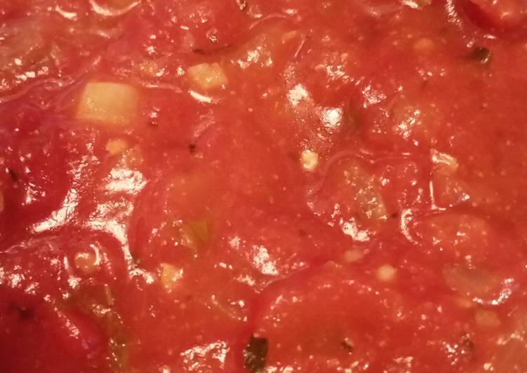 How to Make Yummy Quick Rustic Basil Marinara Sauce This is A Recipe That Has Been Tested  From Homemade !!