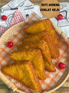 Foto resep Roti Goreng Coklat Keju