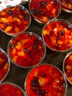 A picture of Cranberry Orange Pretzel salad.