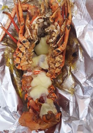 Foto resep Lobster Garlic Mozzarella
