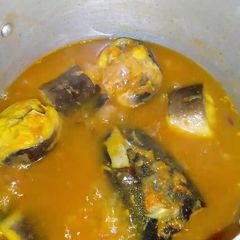 A picture of Fish pepper soup.