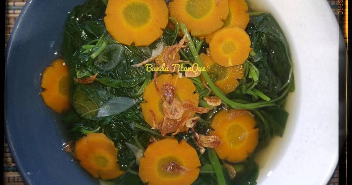 Resep Sayur Bayam ~brambang Salam~ Oleh Bunda Titanque Cookpad