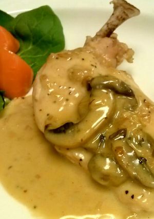A picture of Sautéed Chicken Breast Chardonay.