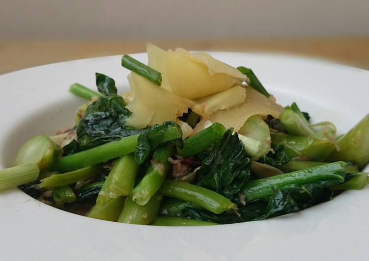 Chinese Brocoli With Sweet Prickle Ginger