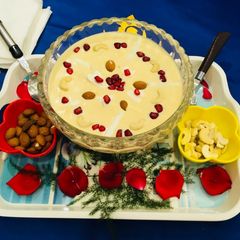 A picture of Paneer kheer.