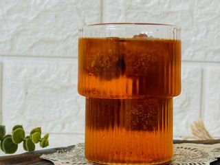 شربت خاکشیر زعفرانی