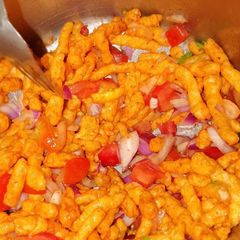 A picture of Kurkure chat.