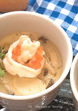 รูปของ Steamed Egg Custardไข่ตุ๋นญี่ปุ่น