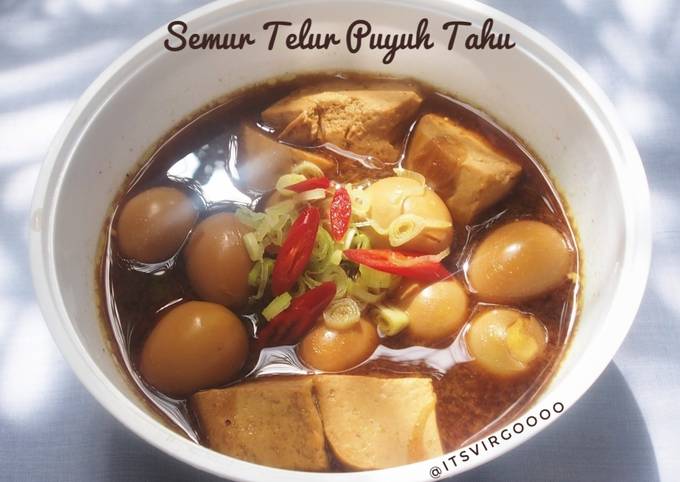 #302. Semur Telur Puyuh Tahu