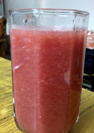 A picture of Watermelon Banana Smoothie.