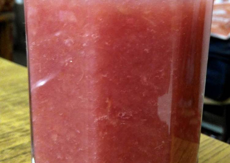 Step-by-Step Guide to Prepare Any-night-of-the-week Watermelon Banana Smoothie