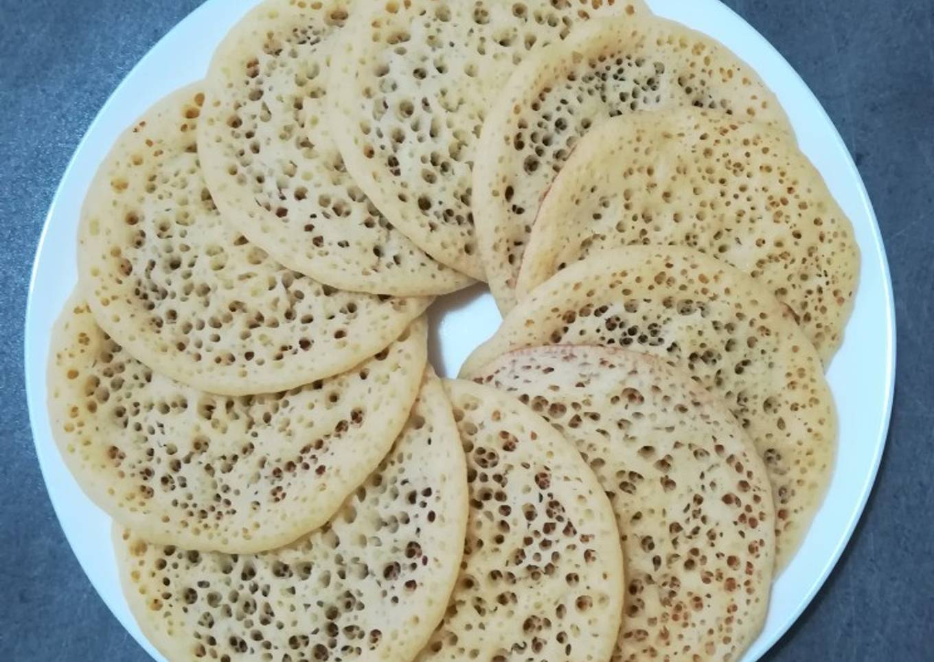 Baghrir ou crêpes aux milles trous🥞🥞🥞