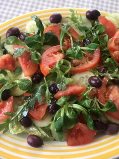 Una foto de Ensalada vegetal