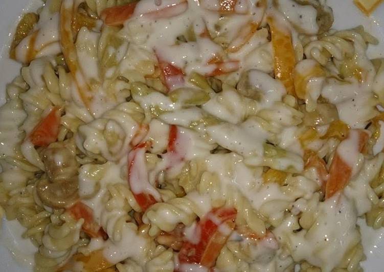 Recipe of Quick Chicken Vegetables Pasta