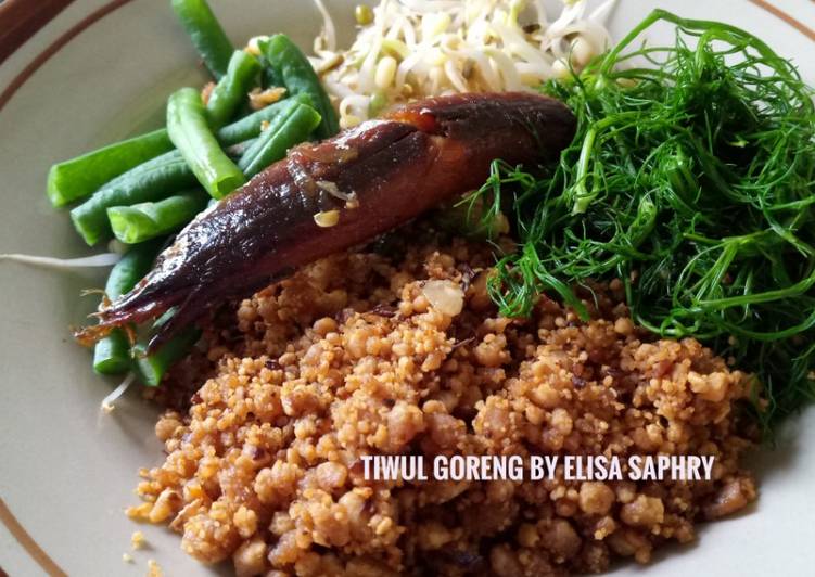 Easiest Way to Prepare Super Quick Homemade Tiwul Goreng