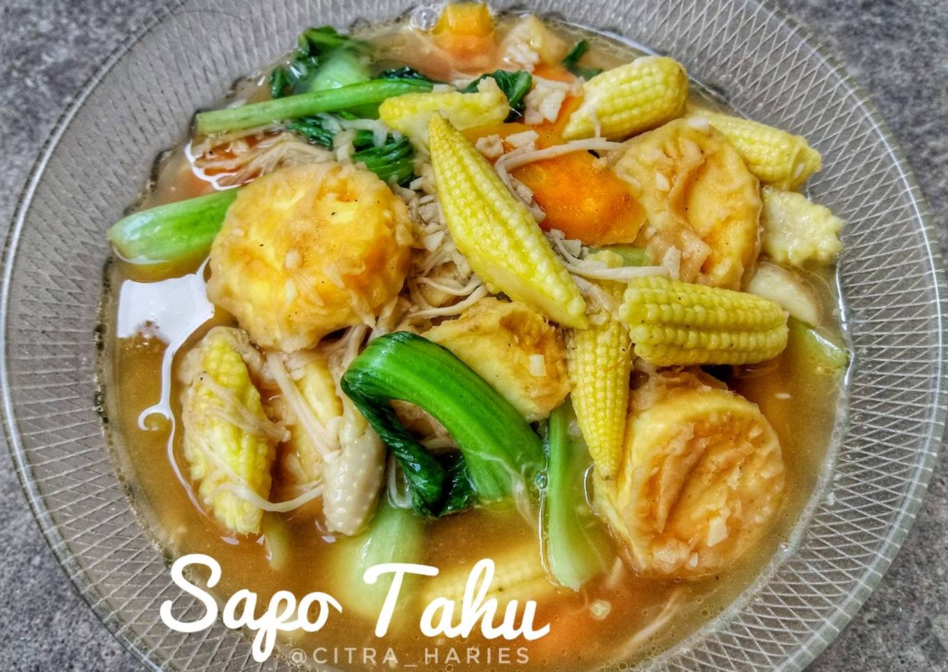 Sapo Tahu Sayur