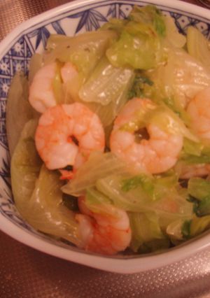 A picture of Salted Lettuce Stir-Fry.