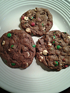 A picture of Chocolate Hazelnut Cookies.