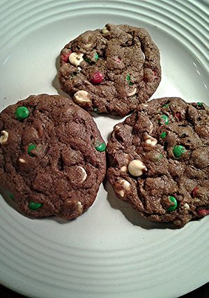 A picture of Chocolate Hazelnut Cookies.