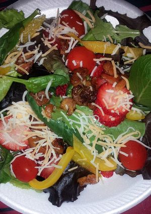 A picture of Awesome Salad.