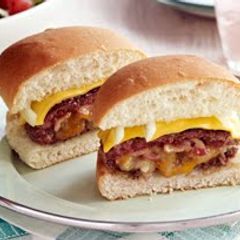 A picture of Bacon Stuffed Burger.